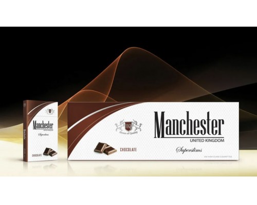 Купить Сигареты Manchester Chocolate  Superslims